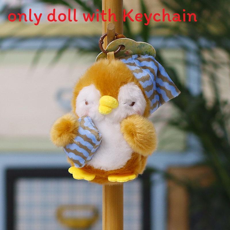 Plush Penguin Keychain With Pp Cotton Filling For Gift And Bag Decoration