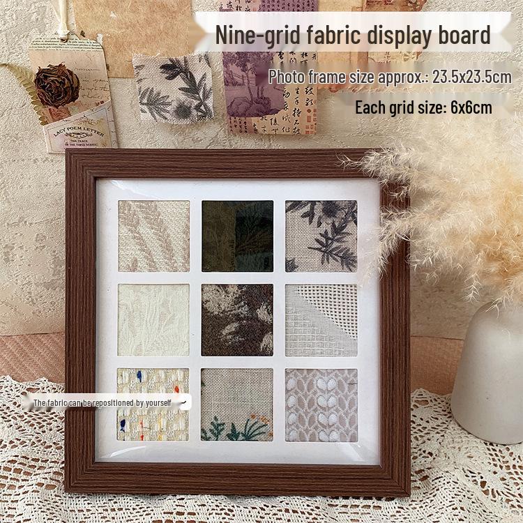 

Lattice Nine Palace Art Nail Display Board - Wearable Nail Patterns and Color Card Frame