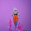 24cm PVC Statue Dragon Ball Z Goku Ultra Instinct Figur Ultra Instinto Goku Figuren Sammlung Modell Spielzeug Geschenke