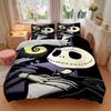 3Pcs Nightmare Before Christmas Bedding Sets For All Sizes New 3D Printed Bed Cover Comforter Duvet Cover Pillowcase Bedroom Decoration
