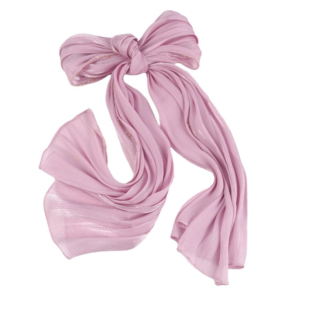 Long Ethnic Style Scarf Beads Chain Wraps Shawl Luxury Islamic Turban  Daily