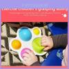 Brinquedo de Chaveiro Divertido e Envolvente Para Adultos Alívio do Estresse Pop Bubble Fidget