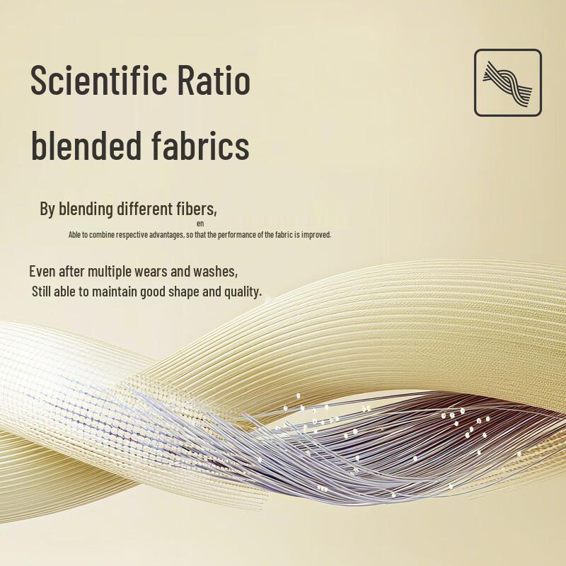 MONTAGUT Herren Tech-Mischung Straight-Leg Freizeithose