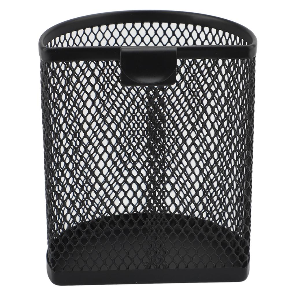 Metall-Stifthalter mit Haken Große Kapazität Aufhängbare Netz-Metall-Stiftbecher Schreibtisch-Organizer für Büro Scho