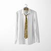 Casual Leopard Print Tie 8cm Wide Printed Serpentine Tie Polyester Slim Zebra Striped Tie