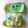 2Pcs Duck Shapes Baby Bath Toys Storage Bag Hanging Bath Game Bag Bathroom Organizer  Baby Shower