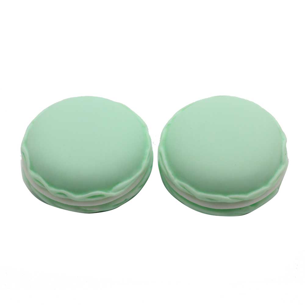 100Pcs Mini Macarons Cake Resin Flatback Cabochons Kawaii Simulation Dessert Macarons Cake Food Slime Charms Hair Bow Center DIY