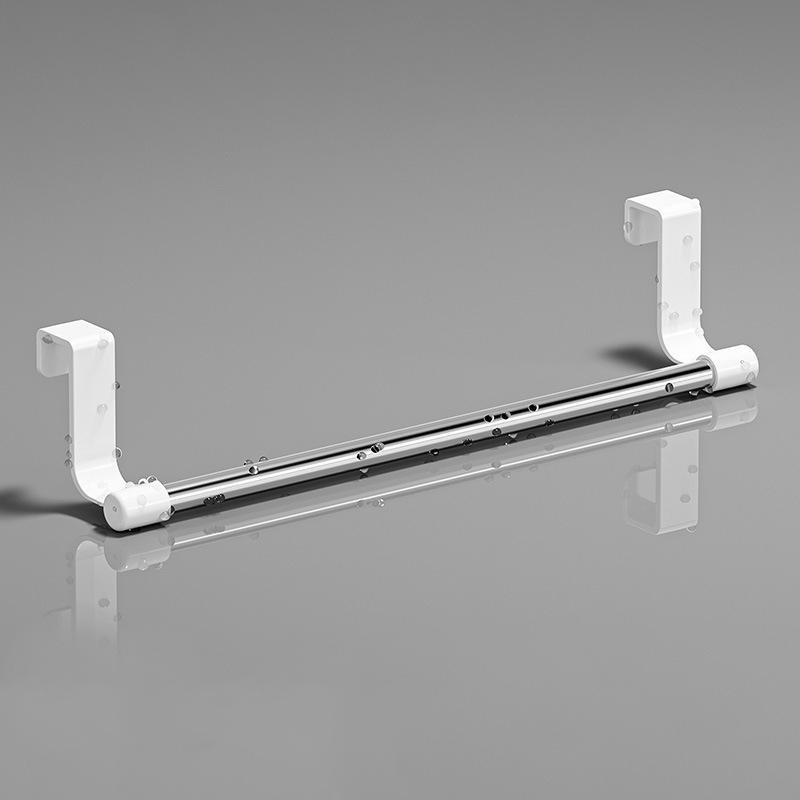 Towel Rack Over Door Stainless Steel Towel Bar Storage Organizer Bathroom Kitchen Cabinet Door Hanging Towel Rack