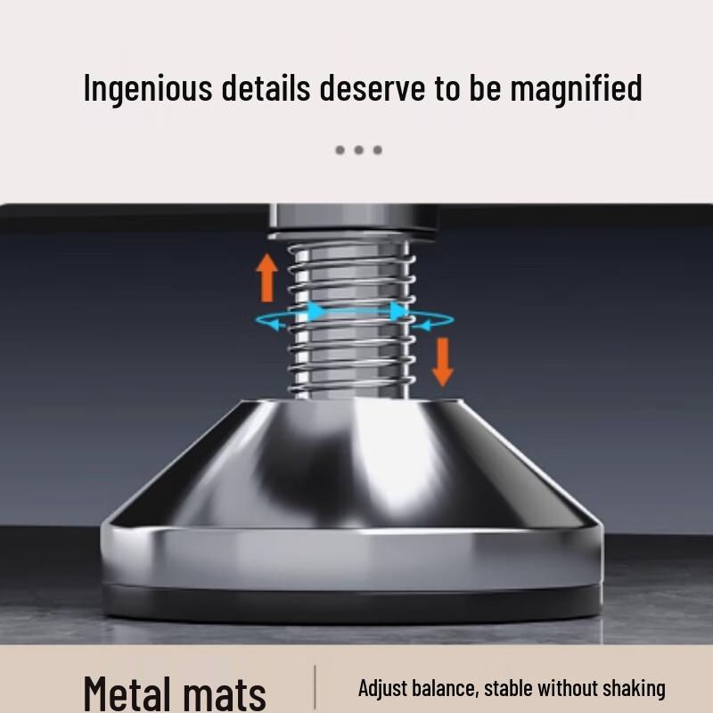 Modern Steel-Wood Kitchen Storage Cabinet