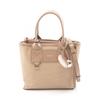 Used DIVIDE IT MINI 2WAY Handbag WB02068BX20934947S Canvas Leather Beige NEW Women