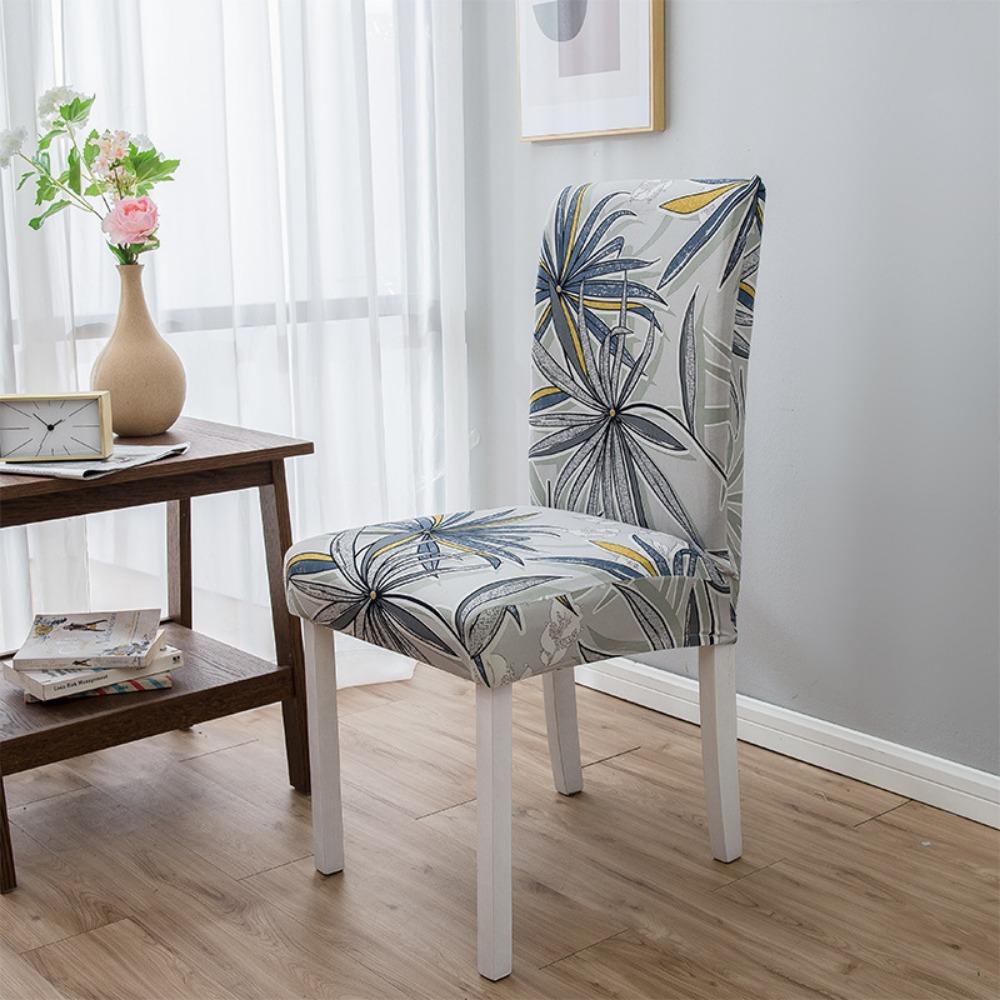 Chair Cover Full Set Dining Chair Covers Washable Stretchable Universal Fit for Home Office Restaurant