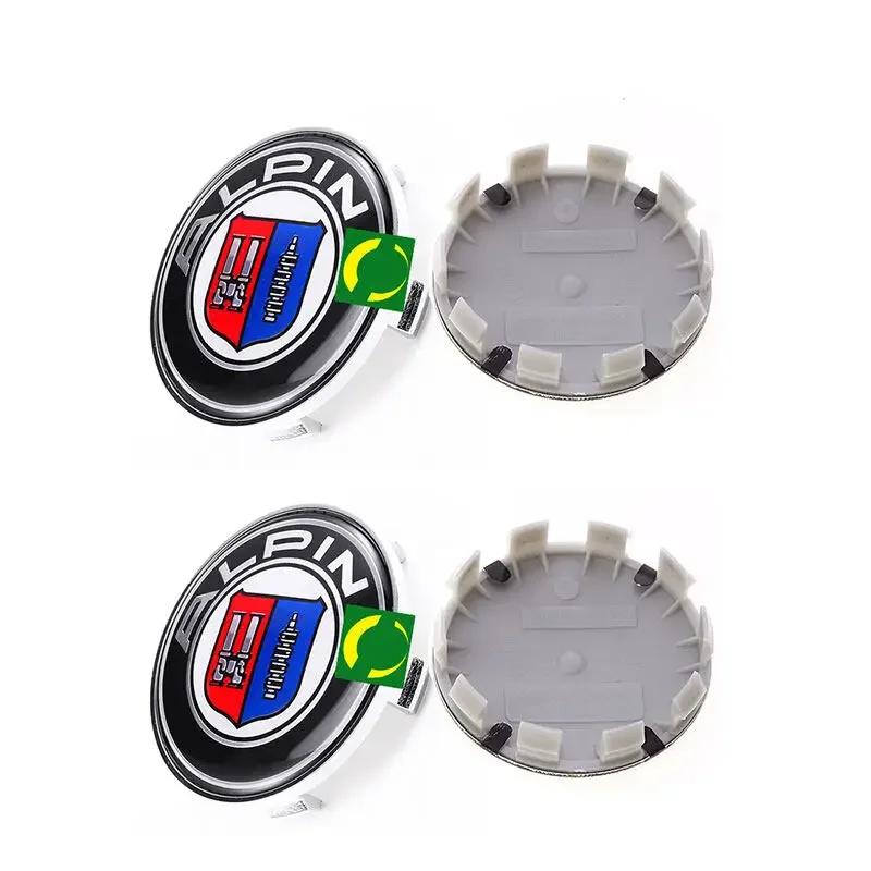 

4Pcs 68Mm Wheel Center Hub Caps Car Logo Badge Emblem for Bmw 1 3 5 7 Series X1X3X5 Auto Rim Covers