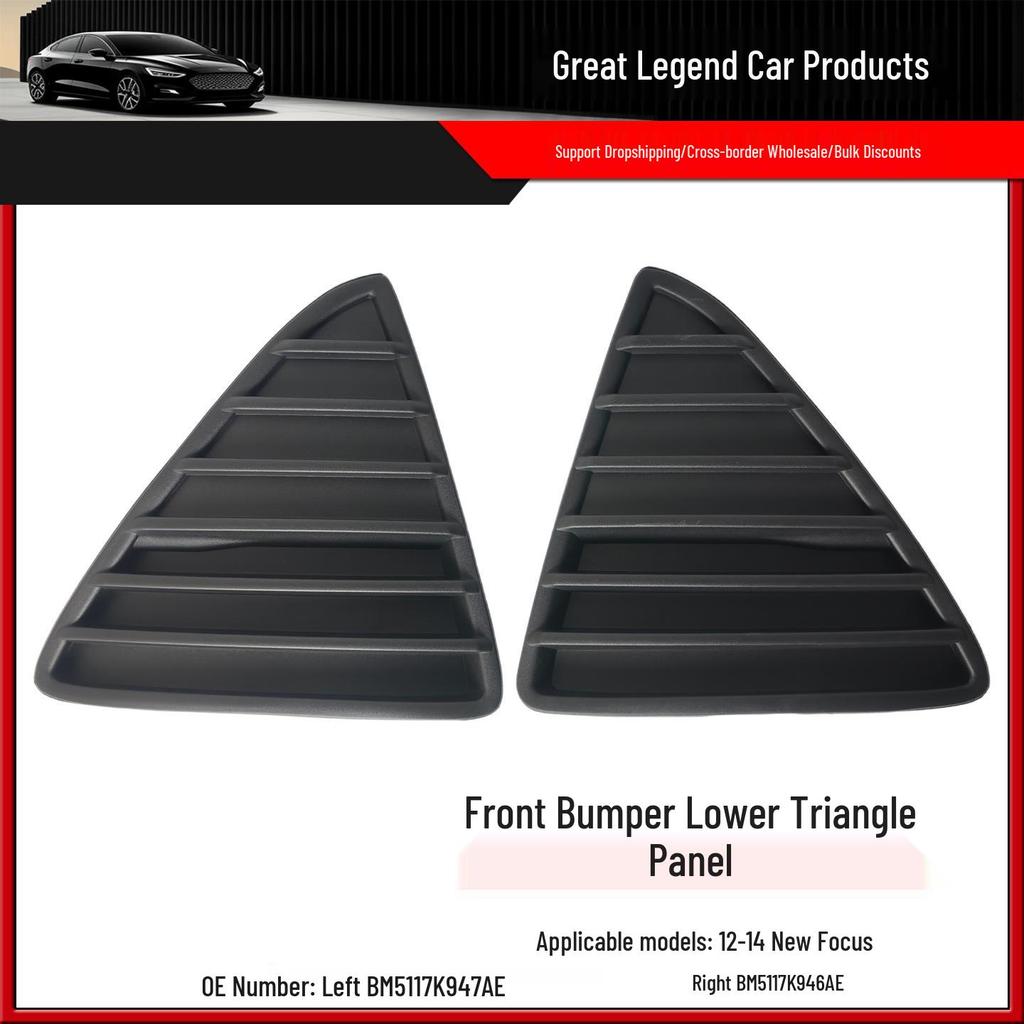 BM5117K946AE/BM5117K947AE Front Bumper Lower Triangle Panel for Focus 2012-2014