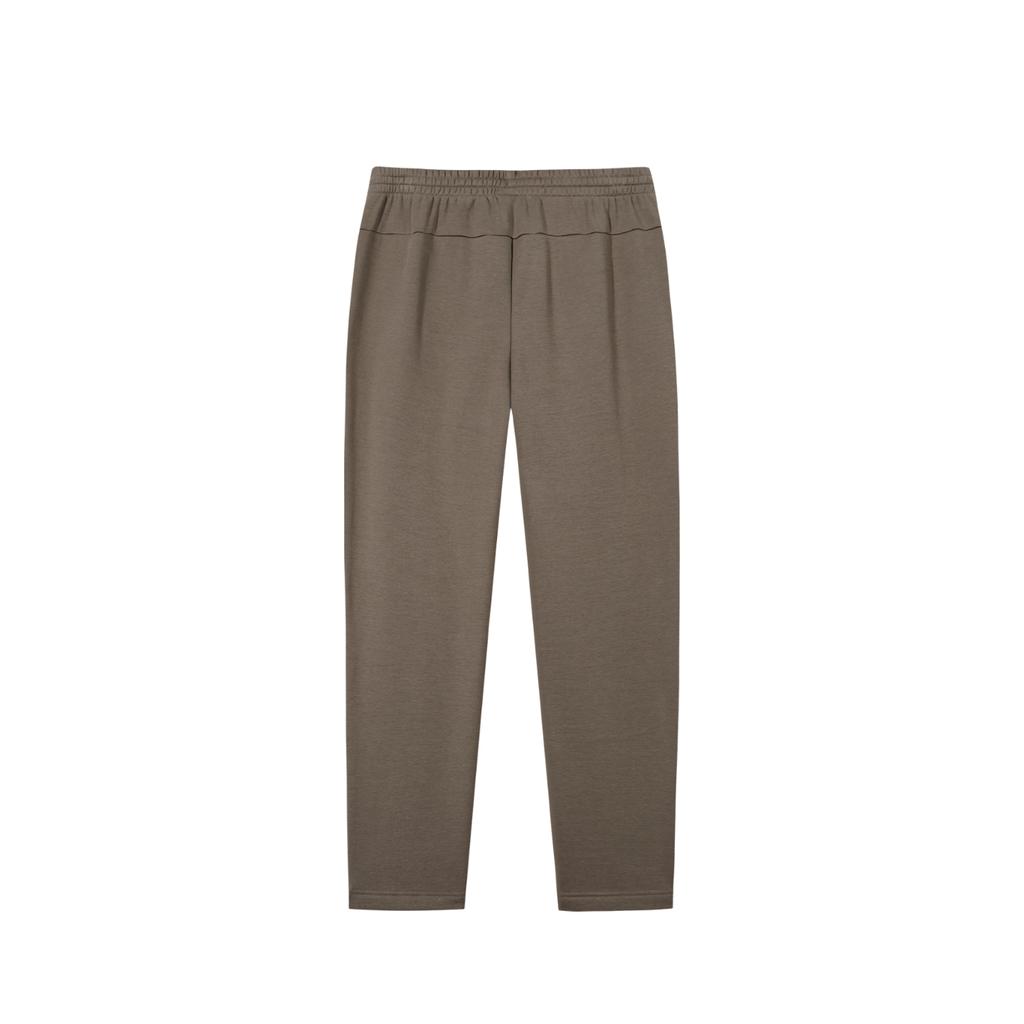 Anta Knitted Sweatpants Men's Gray Brown 2 Moderate Sweatpants 952547302-2