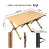 YIXI Portable Folding Outdoor Roll-Up Table