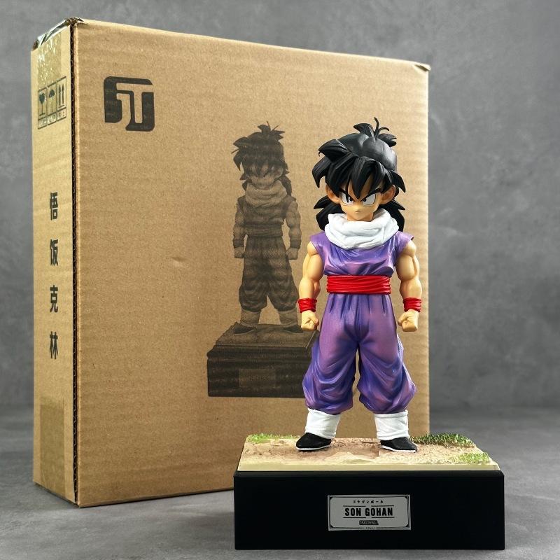 Dragon Ball Figure Infinity Warrior Gohan Wukong Bicklin Dumpling Trunks Model Ornament Saiyan