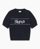 SINOON Sinoon Logo Half Knit (Navy)