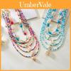 Fashion Shell Bead Necklace For Women With Alloy Pendant For Summer Casual Wear