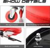 Car Repair Stool 5 Wheels Auto Repair Tool Adjustable Liftable Garage Seat Rolling Round Workshop Repair Seat Mechanic Repair