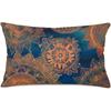 Bohemian Ethnic Style Throw Pillow Covers Cotton Linen Colorful Retro Floral Mandala Pattern Decorative Throw Pillow Case Home Sofa Bed Waist Cushion