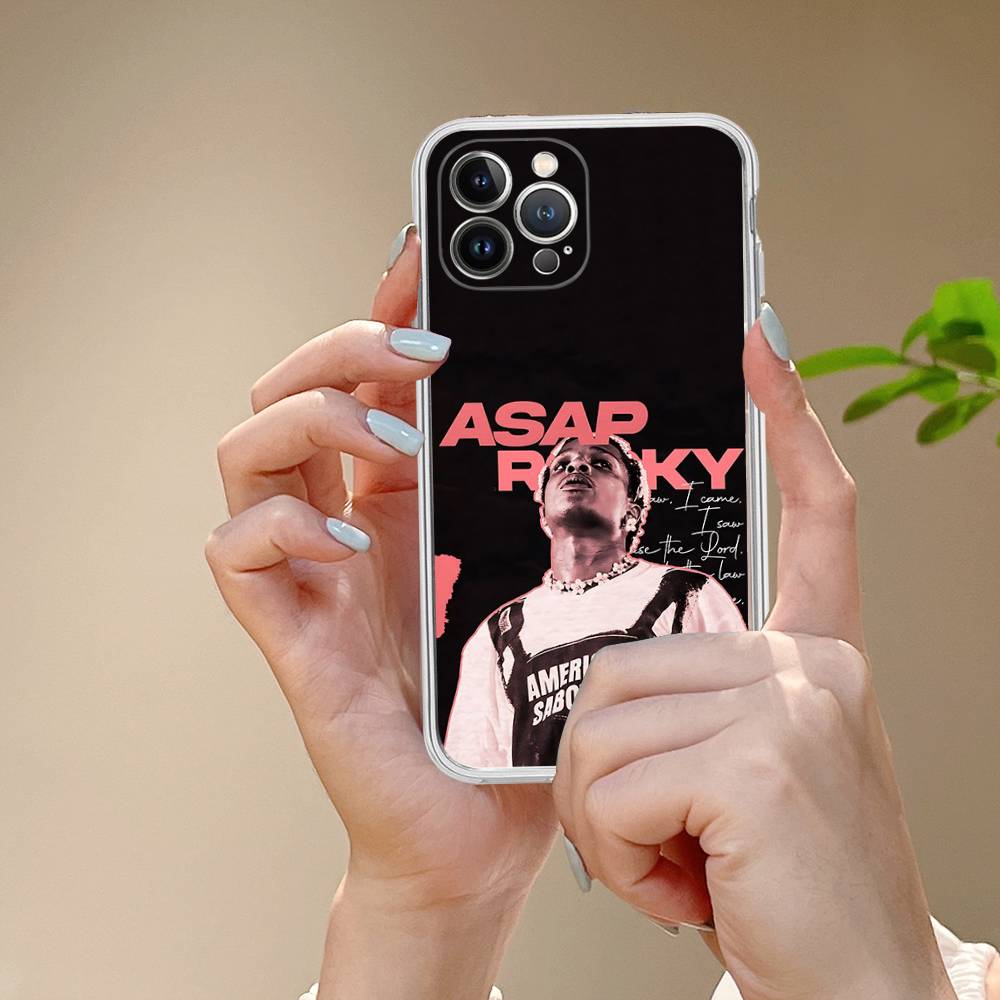Hip Hop Rapper Asap-Rocky For IPhone 17 16 16e 15 14 13 12 11 Pro Max Mini Plus Phone Case