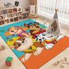 Happy Paw Patrol Pups Theme Rug Thick Nonslip Carpet For Hallway Balcony Study Home Decor Christmas Gift