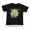 Queen Angel Wings Floral Vector Stylish T Shirt Tee Modern Design Gift Present
