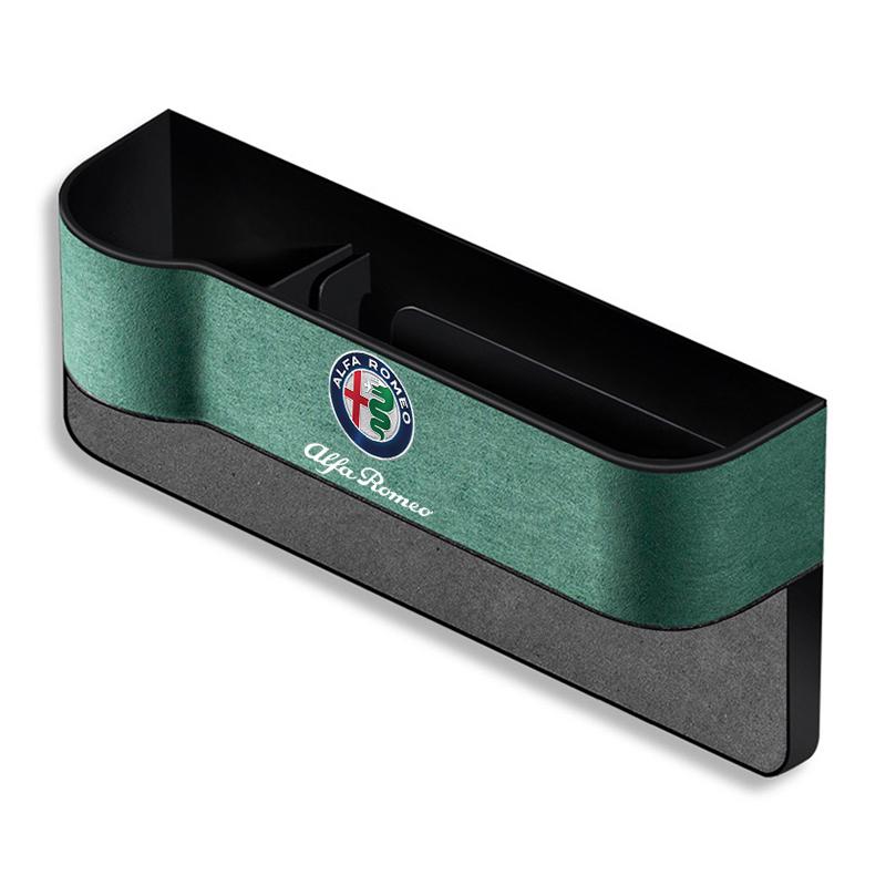 

Car Storage Box Seat Gap Filler Leak-proof Organizer Cup Holder For Alfa Romeo giulietta 159 mito giulia stelvio 147 Accessories