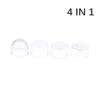 Mini Portable 4 Head Electric Eye Massager Facial Massage Device Pen Facials Great Vibration Lift Face Massage Stick