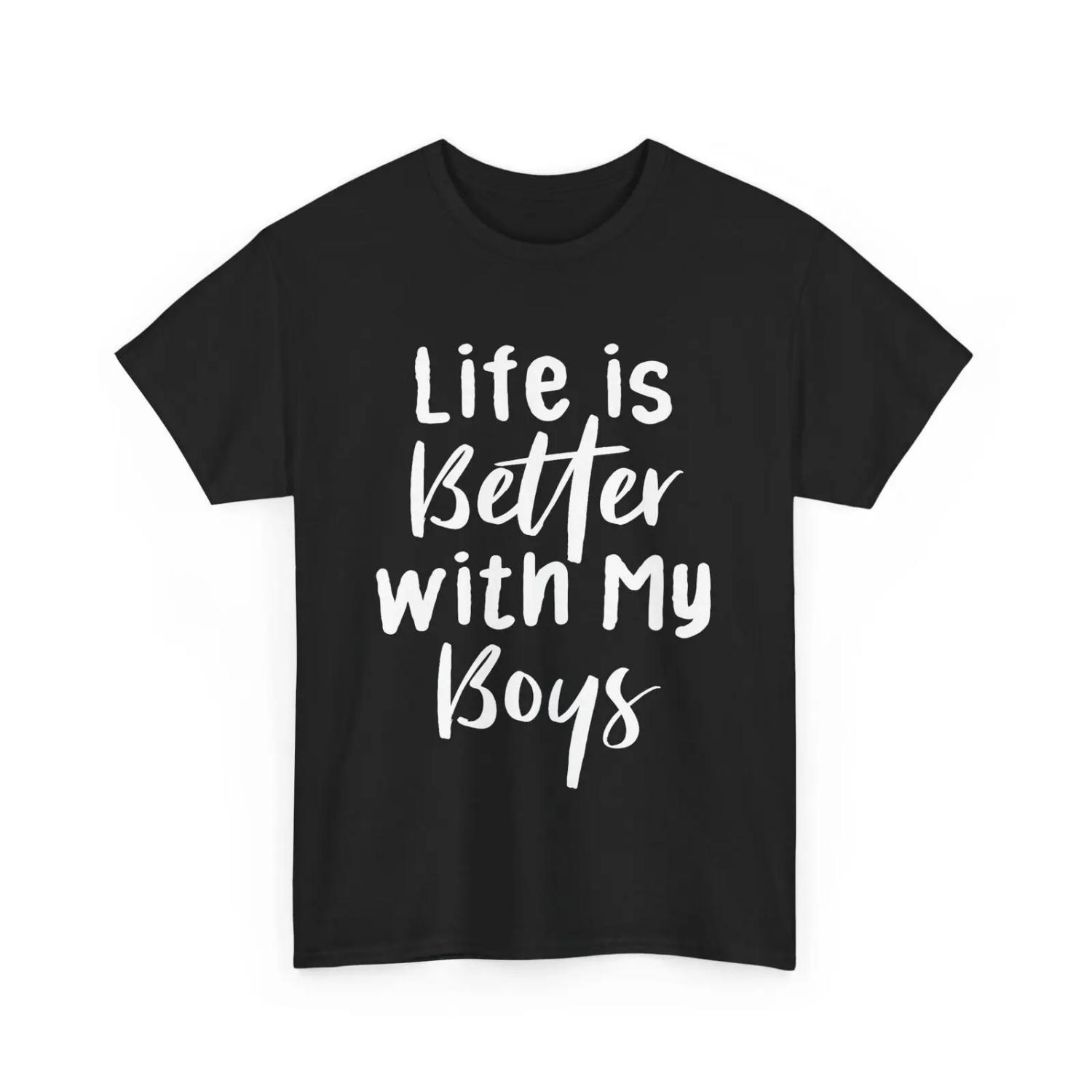 

Grandma Grandson T Shirt Life Is Better With My Boys Grandmother XXXXXL різнокольоровий