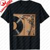 Old School Hip Hop Vinyl Record Turntable Anatomy TShirt Oversized T Shirt Anime Clothes Harajuku Unisex Clothing