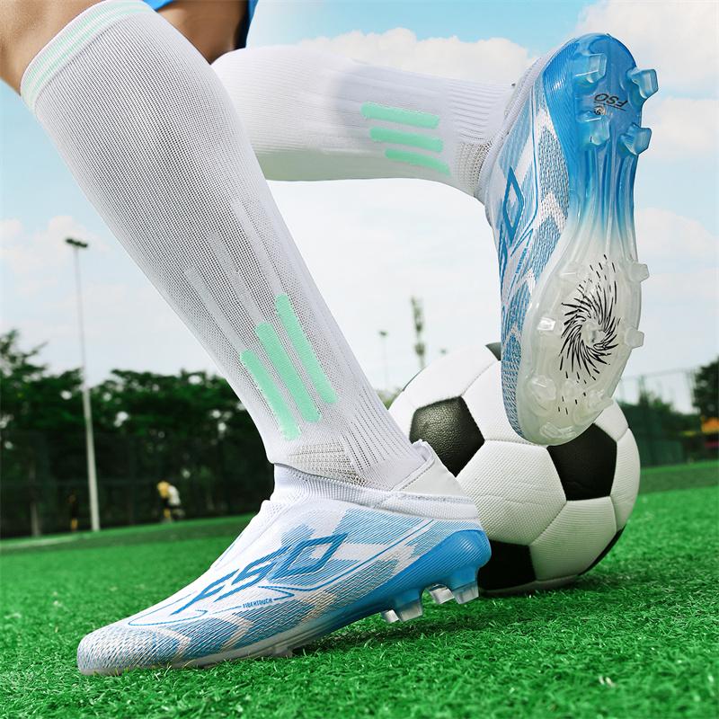 Men Football Boots New Cleats Sneakers Male Soccer Shoes  Breathable High Quality Training Sports  Comfortable Football Shoes