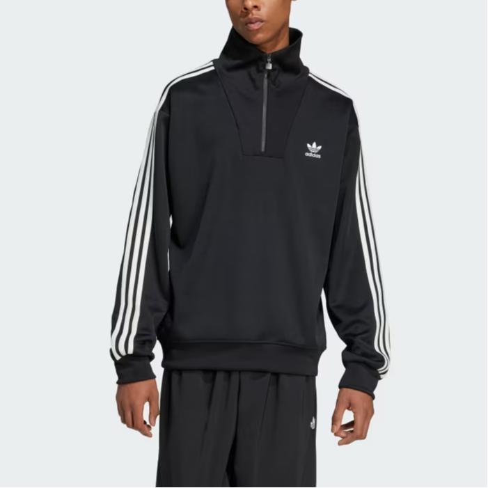 Adidas Originals Adicolor Funnel Neck Track Jacket Men Jacket Black IZ4803