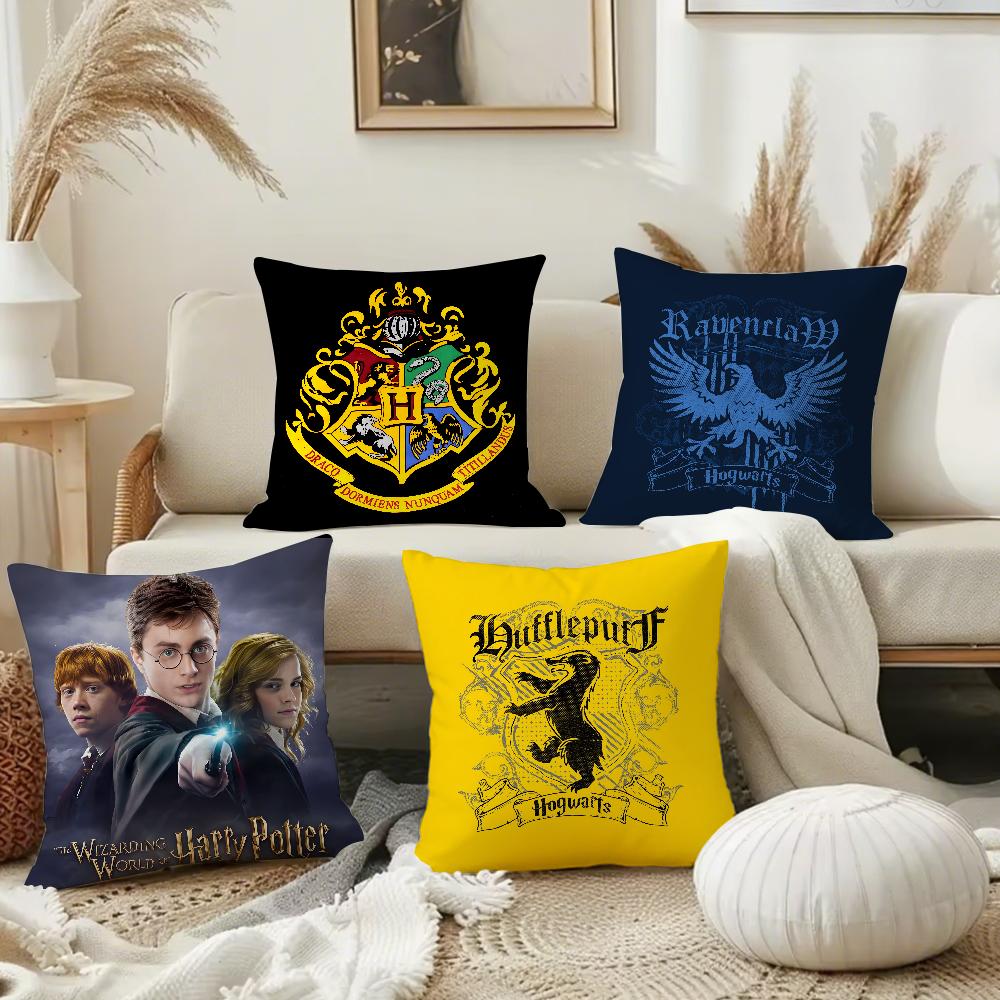 FILM HARRY POTTER GORĄCY CHŁODNY Poszewka na poduszkę Kwadratowa Dwustronny Druk Krótki Plusz Pokrowiec na poduszkę do sofy Sypialnia Poduszka nocna