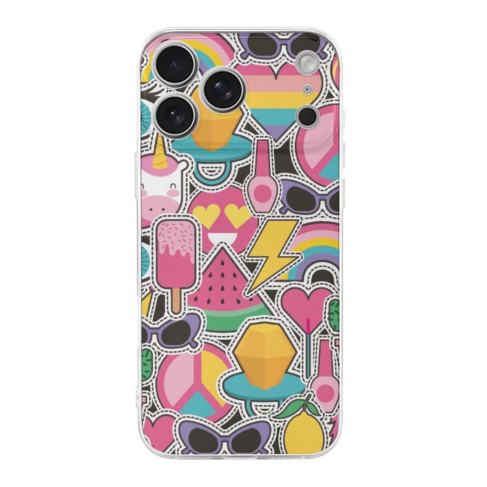 

1 Pack For Iphone 17/17Air/17Pro/17ProMax Soft Touch Tpu Slim Protective Case With Shockproof Coating Anti-Scratch Surface And Fit IPHONE-17ProMax