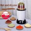 Compact Dual-Use Grain and Spice Grinder for Fine and Wet Processing 
