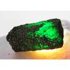 Natural Green Emerald Loose Gemstone 100.25 ct Rough Uncut for Lapidary and Gem Collections