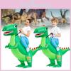 Dinosaur Green Inflatable Costume Adults Child Christmas Halloween Dress Up