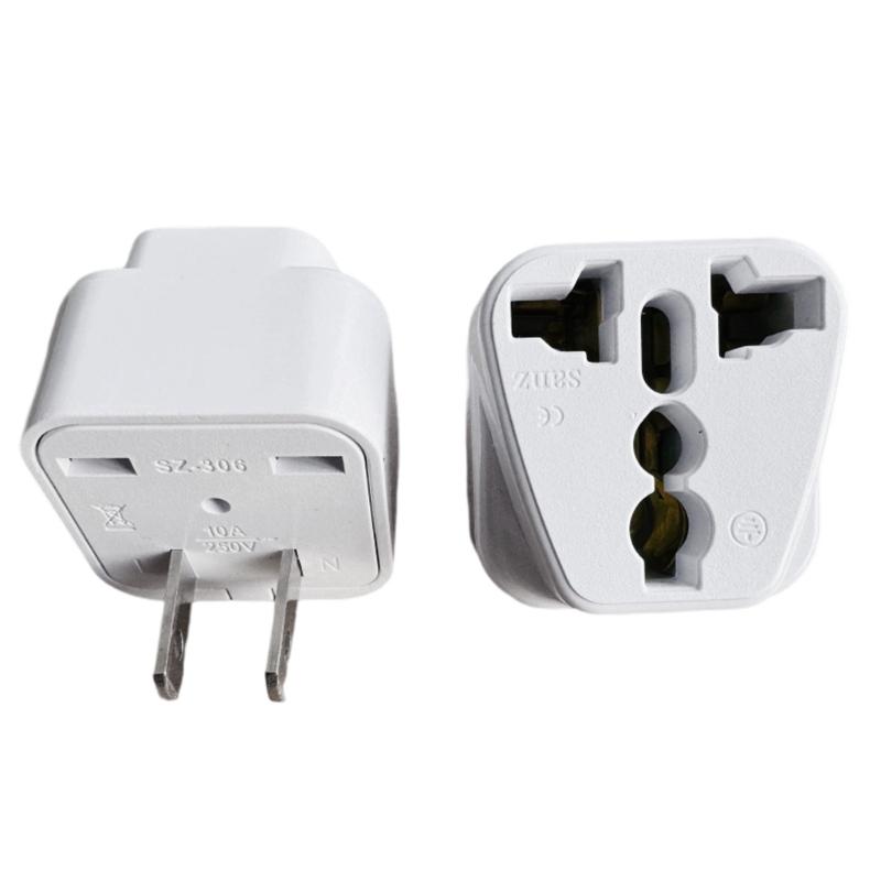 US Adapter US Plugs Converter US Travel Adapter UK EU to US Plugs Converter Power Charging Electrical Socket Wall Plugs