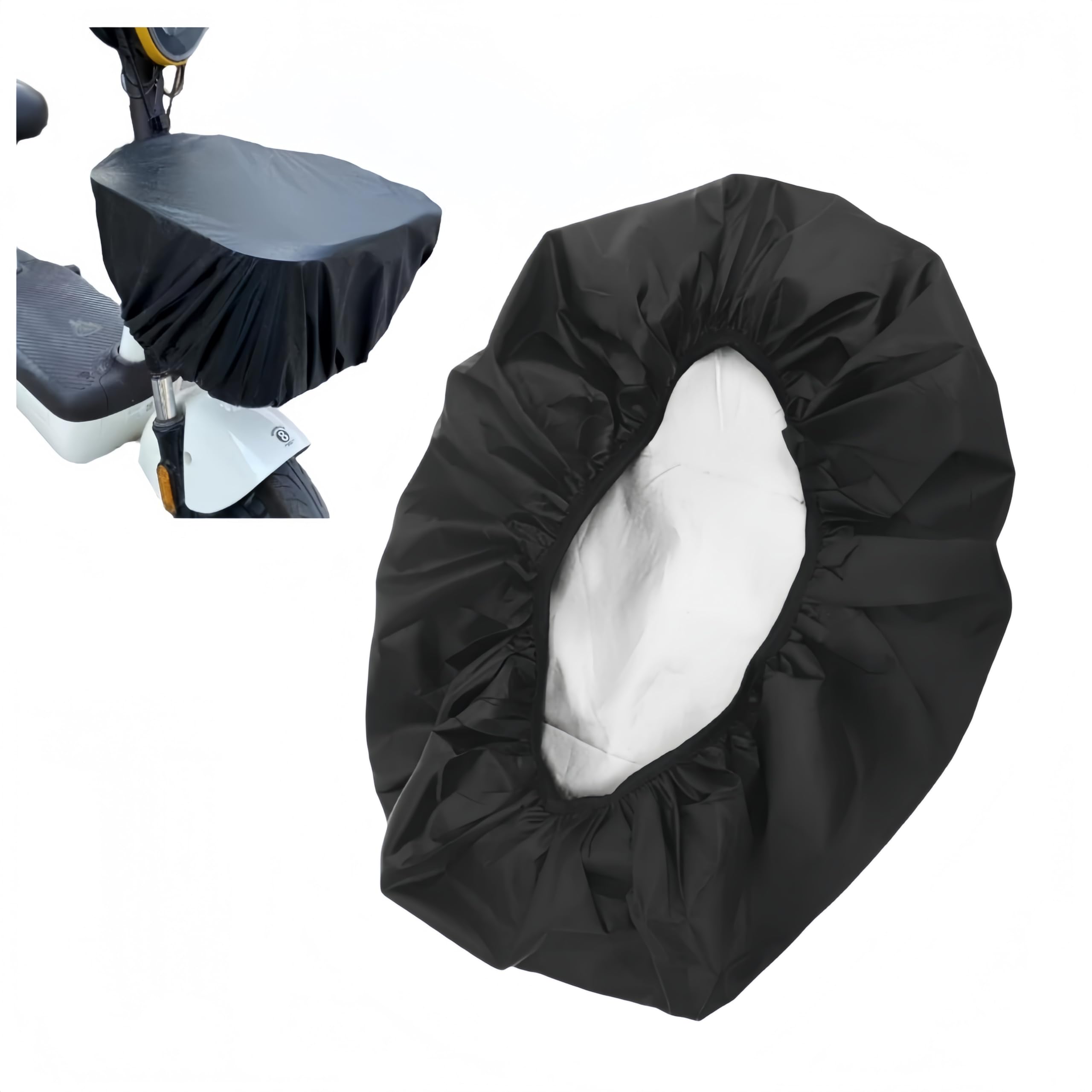 Ai-OUMLEEF Waterproof, Front and Rear Bicycle Basket Cover, Bicycle Basket Cover, Saddle, Dustproof, Sun