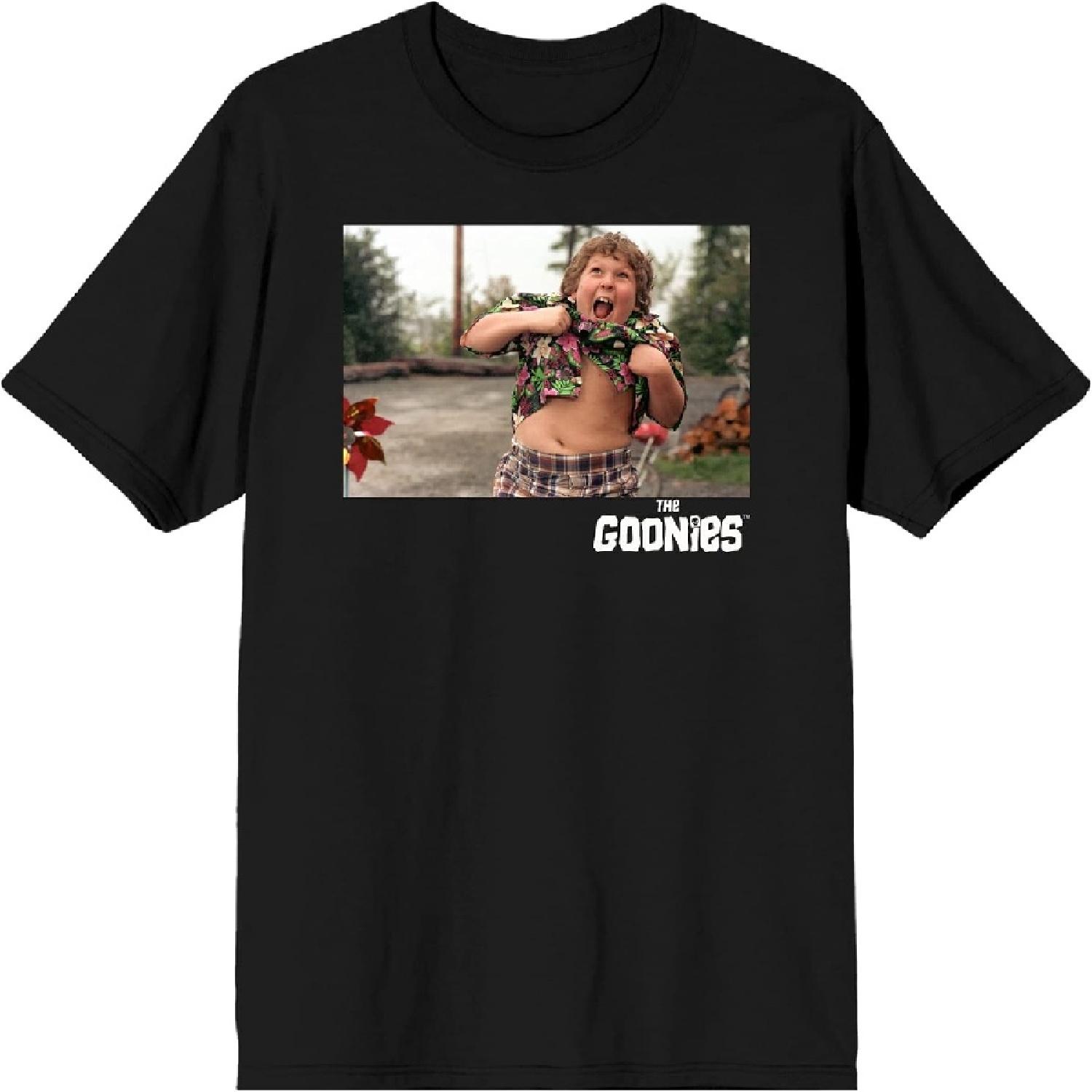 Bioworld Goonies Chunk Truffle Shuffle Men s Black T-Shirt S
