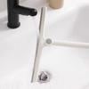360° Rotatable Shower Squeegee Glass Wiper Scraper Squeegee Cleaner With Silicone Holder Bathroom Mirror Scraper Cleaning