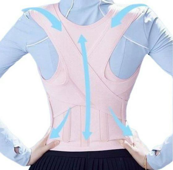 Unsichtbarer Haltungs corrector für Damen – Buckelvorbeugung und Schulterstützgürtel
