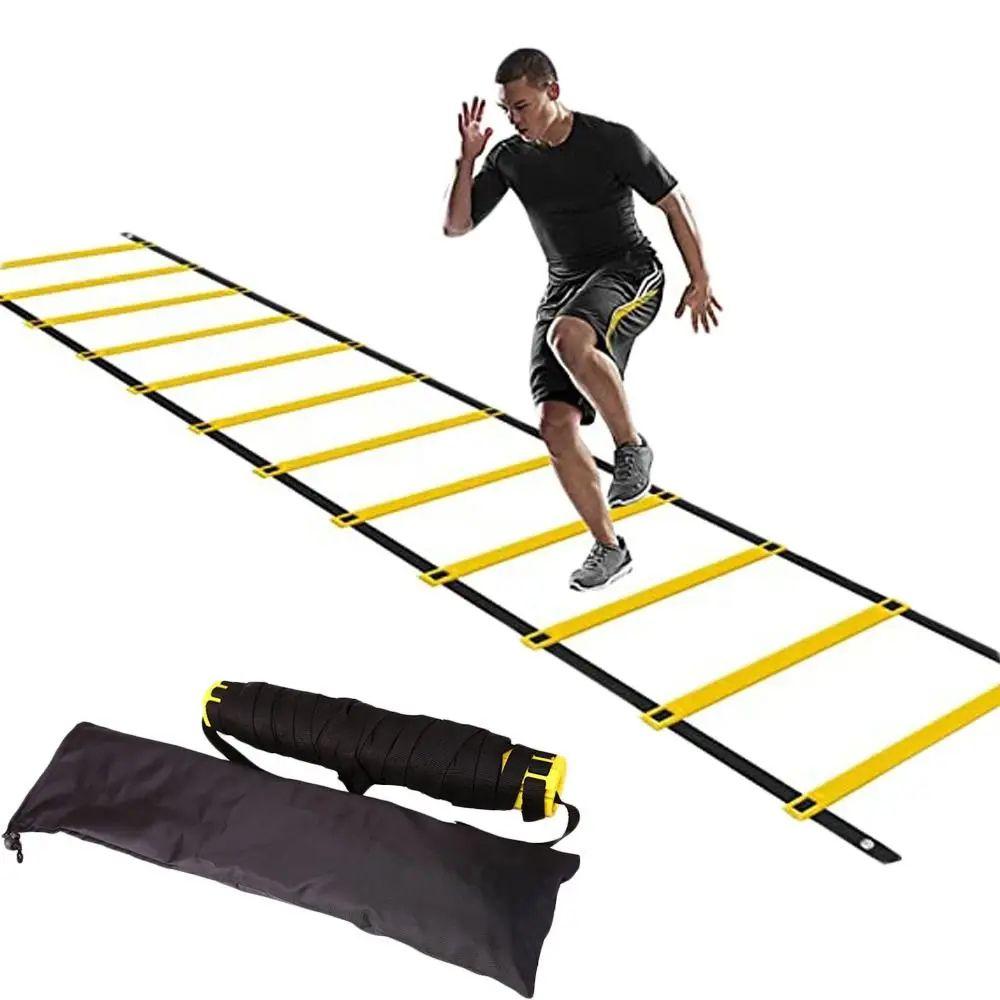 Flat Rungs Speed Ladder Portable Design Soccer Training Ladder Coordination Ladder Speed Training