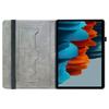 For Samsung Galaxy Tab S7+/S7 FE/S8+ Case PU Leather Flip Cover Pattern Printing Anti-Drop Tablet Shell