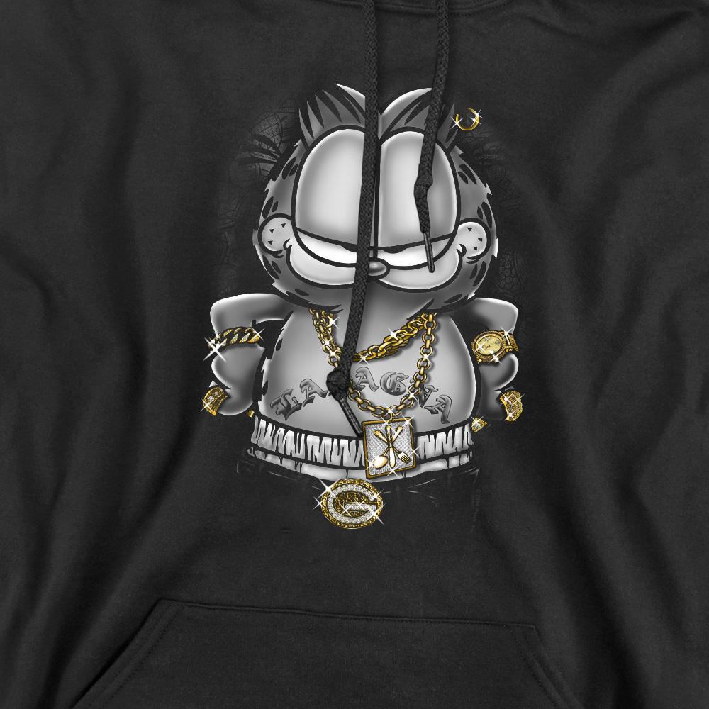 Garfield Mens Lasagna For Life Hoodie