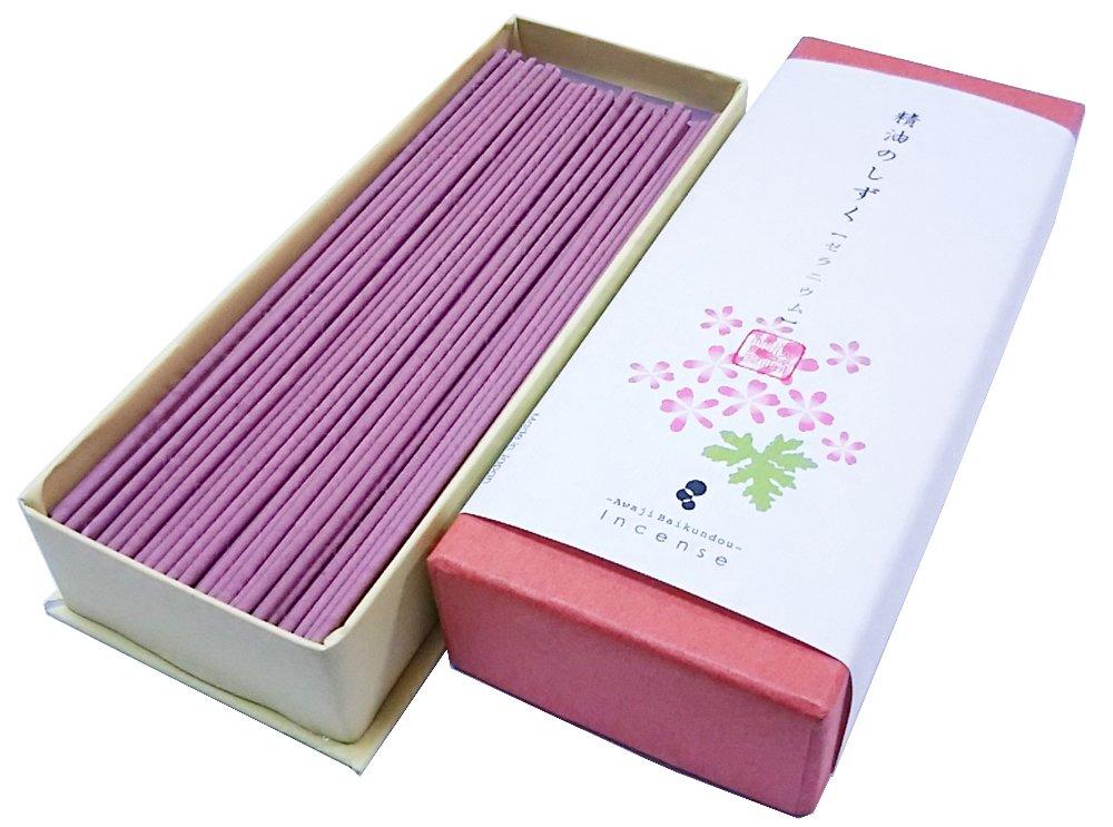 

Палочки благовоний Awaji Umekundo, Капли эфирного масла герани, 30 г, Цветочные палочки благовоний, Цветочный аромат, Премиальные благовония, Восхитительный аромат, Подарок,