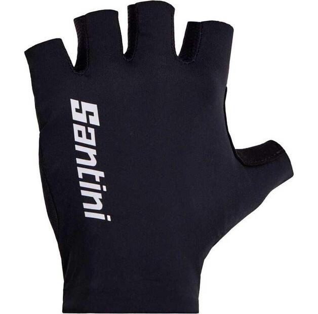 Велосипедные перчатки Santini 3D (черные)