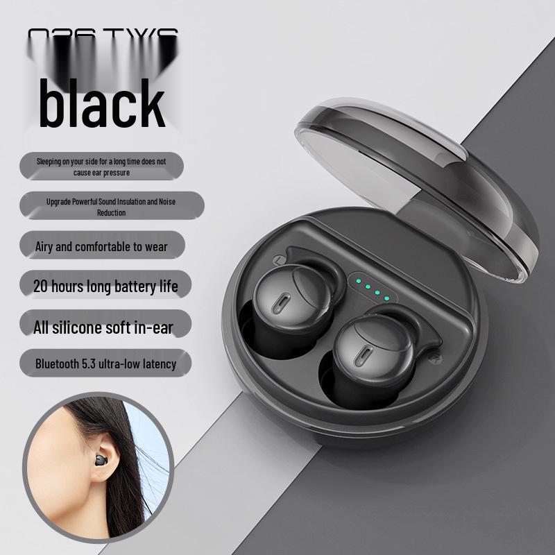 Soft In-Ear Bluetooth Sleep Earphones: Pain-Free, Long-Wearing, Noise-Cancelling for Side Sleeping