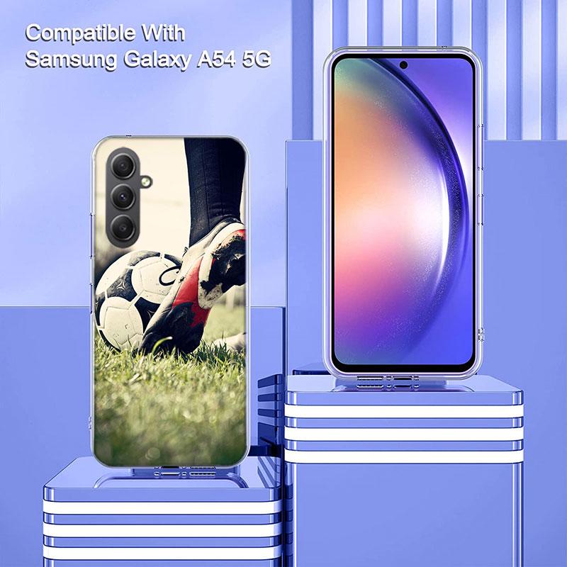 Football Field Phone Case for Samsung A16 A26 A36 A56 A17 A37 A57 A07 A06 A02S A03 A04S A05S Galaxy Note 20 10 A50S A71 A51 A31